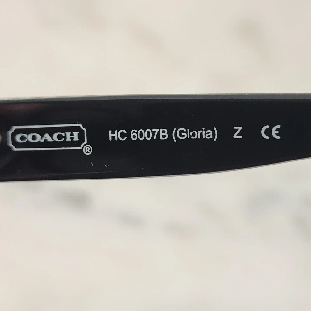 Vintage‎ Coach HC 6007B Gloria Black Eyeglasses Frames Women Y2K